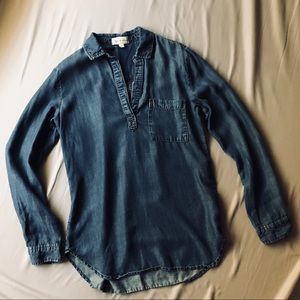 Cloth & Stone Chambray Top